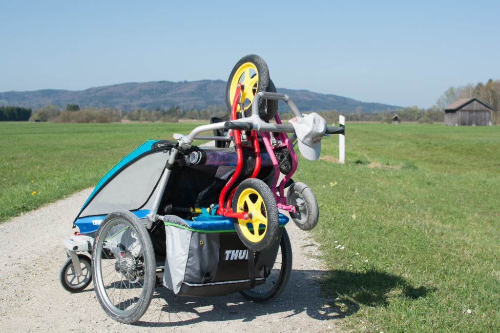 Unterwegs mit Baby und Kleinkind unser Geschwistermobil Thule