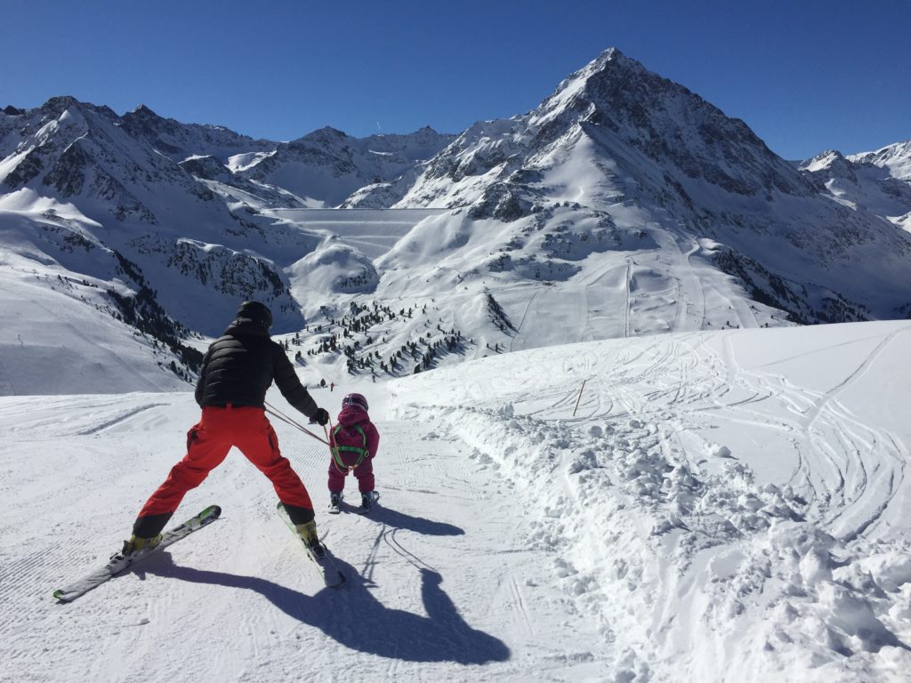 Kühtai Skifahren mit Kindern