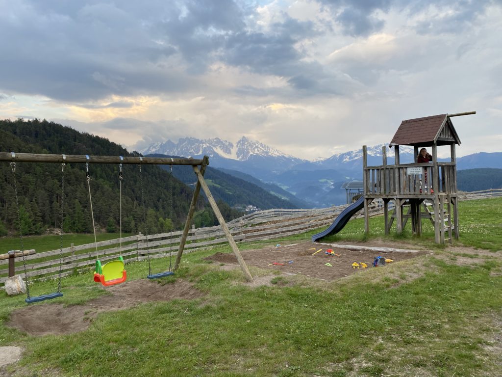 Südtirol Blick auf Latemar